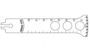 Brasseler USA Large Bone Sagittal Saw Blades - Large Bone Sagittal Saw Blade, Surgical, 80 x 29 mm - BR2108-183