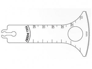 Brasseler USA Large Bone Sagittal Saw Blades - Large Bone Sagittal Saw Blade, Surgical, 60 x 48.5 mm - BR2108-197