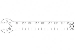 Brasseler USA Large Bone Oscillating Saw Blades - Large Bone Oscillating Saw Blade, 90 x 12.5 mm, 1.37 mm Thick - K5-1290-54