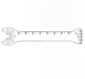 Brasseler USA Large Bone Oscillating Saw Blades - Large Bone Oscillating Saw Blade, 90 x 21 mm, 1.27 mm Thick - K7-2190-50F