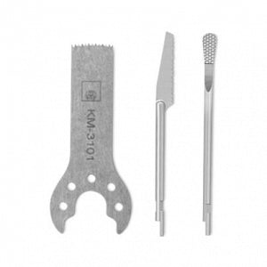 Brasseler USA Medical Sagittal Small Bone Blades - Sagittal Saw Blade, 9.5 mm x 25.5 mm - KM-3101