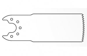 Brasseler USA Sternum Saw Blades - Sternum Saw Blade, Surgical, 41.5 x 19.5 mm - KM-3231