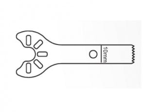 Brasseler USA Sternum Saw Blades - Sternum Saw Blade, Surgical, 25.0 x 5.5 mm - KM3-414