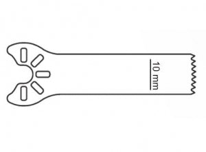 Brasseler USA Sternum Saw Blades - Sternum Saw Blade, Surgical, Aggressive, 31.0 x 9.0 mm - KM3-525