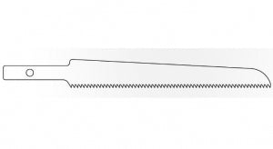 Brasseler USA Medical Reciprocating Saw Blades - BLADE, SURGICAL, 89.0, X, 12.5MM, RECIP - KM-458