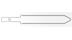 Brasseler USA Medical Reciprocating Saw Blades - BLADE, SURGICAL, 73.0, X, 12.5MM - KM-473