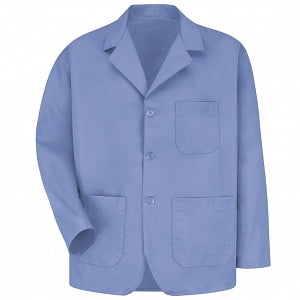 Vf Workwear-Div / Vf Imagewear (W) Men's Lapel Three-Button Coats - Men's 3-Button Lapel Counter Coat, Light Blue, Size 4XL - KP10LB4XL