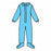 Kappler Provent Plus Coveralls - Provent Plus Front Coveralls, Blue, Size S-M - PPH433BUSMMD