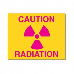 Techno-Aide Radiation Area Sign - X-Ray Caution Sign - CRA-15