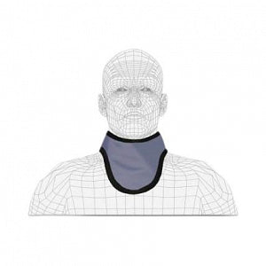 Techno-Aide Thyroid Collar - Technoaide Thyroid Collar, Standard, Navy - TYR-12