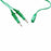 Kirwan Surgical Flying-Lead Bipolar Cords - Cautery Bipolar Cord, Sterile, Green - 10-4000