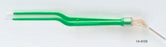 Kirwan Surgical Over-Molded Disposable Forceps - Bipolar Jewelers Forceps, Green, 4", 0.4 mm Tip - 14-3000-10