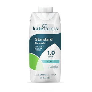 Kate Farms Standard 1.0 Nutritional Formula - Nutrition Formula, Kate Farms, Standard 1.0, Vanilla, 325 mL - 851823006683