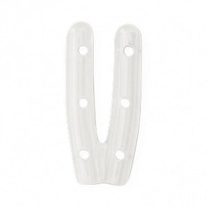 Key Surgical Twin Caps - Instrument Tip Cap with Vents, Twin Cap, White, 0.75" x 0.062" - 3-06-01