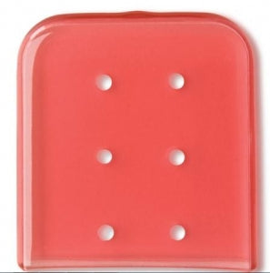 Key Surgical Osteotome Caps - Osteotome Cap with Vents, Red Tint, 1.5" x 1.5" - 3-08-18