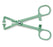 Key Surgical Plastic Towel Clamps - Angled Towel Clamp, 4.75" , Light Green - KS-348