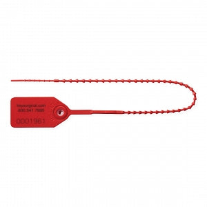 Key Surgical Inc Breakaway Tags - Breakaway Tag, Uniquely Numbered, Red, 6" - LR-324