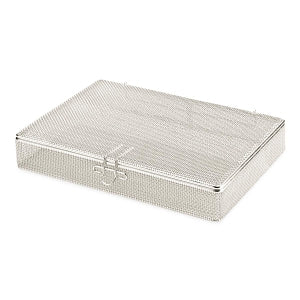 Key Surgical Micro-Mesh Instrument Trays - Micro Mesh Instrument Tray with Lid, 400 x 250 x 50 mm - MT-7300