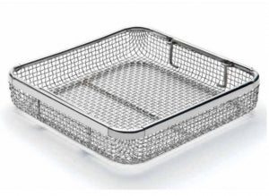 Key Surgical Mesh Trays - Mesh Instrument Tray, 250 mm x 250 mm x 50 mm - MT-9100