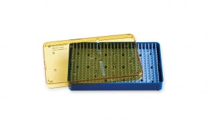 Key Surgical Plastic Sterilization Trays - Plastic Sterilization Tray, with Lid, Insert, 6.5" x 4" x 0.75" - PST-2100SB