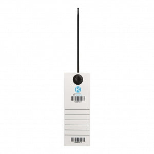 Key Surgical Smart Tags - 2" x 5.5" Smart Tag, Identification, Black - ST-0009