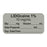 Anesthesia Label, With Expiration Date, Time, And Initial, Paper, Permanent, "Lidocaine 1% 10 Mg/Ml", 1" Core, 1-1/2" X 3/4", Gray, 500 Per Roll