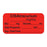 Anesthesia Label, With Experation Date, Time, And Initial, Paper, Permanent, "Cisatracurium Mg/Ml", 1" Core, 1-1/2" X 3/4", Fl. Red, 500 Per Roll