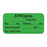 Anesthesia Label, With Experation Date, Time, And Initial, Paper, Permanent, "Atropine Mg/Ml", 1" Core, 1-1/2" X 3/4", Green, 500 Per Roll