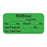 Anesthesia Label, With Experation Date, Time, And Initial, Paper, Permanent, "Robinul Mg/Ml", 1" Core, 1-1/2" X 3/4", Green, 500 Per Roll