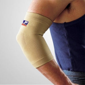 La Pointique Elbow Supports - Elbow Support, Tan, Size M - L953-31