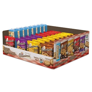 Frito-Lay Grandma's Cookies 36-Count Variety Tray - Grandma's Cookies Variety Tray - 13256