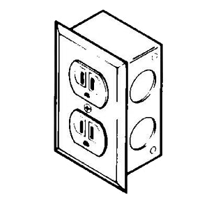 Labconco Duplex Receptacle Kit for Fiberglass 30 Fume Hoods - Duplex Receptacle Kit for Fiberglass 30 Fume Hoods - 2834800