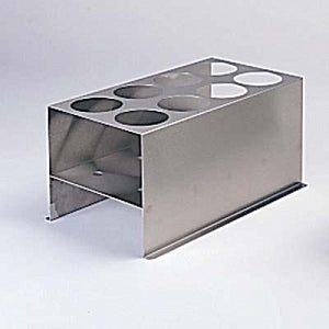 Labconco Co Eight-Place Stainless Steel Rack for 600 ml Tubes - RACK, 600 ML TUBES, STAINLESS STEEL, CA - 7487600