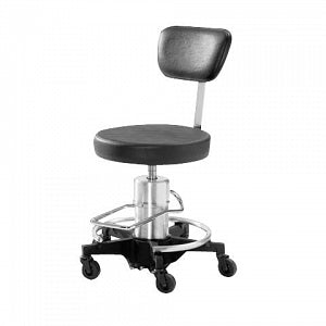 Lombart Instrument Reliance 500 Series Surgical Stools - Reliance 546 Hydraulic Stool, Black - 546BL