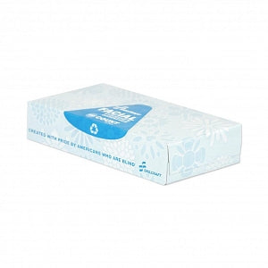 LC Industries Skilcraft Facial Tissues - Facial Tissue, 100 Count per ...