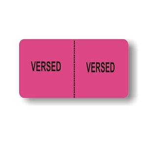 Laguna Coast Assoc Medication Labels / Tapes - Versed Label, Pink, 610/Roll - 10850-108