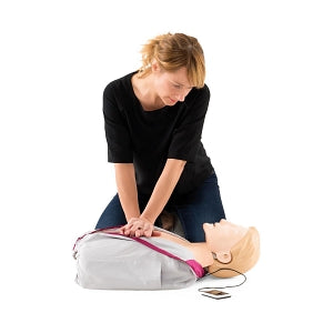 Laerdal Little Anne QCPR Manikin w/Case - Little Anne QCPR Training Manikin with Case and Mat, Light Skin - 123-01050