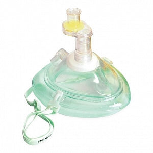 Laerdal Pocket Respiratory Face Mask - Pocket Respiratory Face Mask with O2 Inlet and Headstrap in Resealable Poly Bag - 83001633