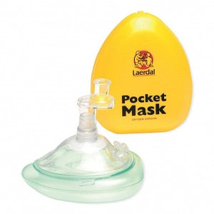 Laerdal Pocket Respiratory Face Mask - Pocket Respiratory Face Mask with Headstrap and Case - 83001933