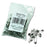 Charles Leonard Nickel-Plated Steel Safety Pins - Nickel-Plated Steel 1.5" Long Safety Pins - 83150