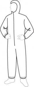 Liberty Glove PolyGard Polypropylene Light Weight Coveralls - COVERALL, POLYGARD, WHITE, POLYPROPYLEN, 2XL - 15127/2XL