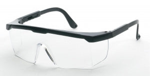 Liberty Glove Guardian Clear Lens Protective Eyewear - Safety Glasses, Clear Lens, Black Frame - 1710C