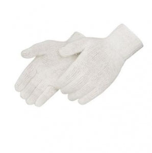 Liberty String Knit Regular weight Cot / Poly Gloves - String Knit Gloves, Cotton and Polyester, Regular Weight, Size L - 4517Q/L