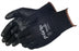 Liberty P-Grip Polyurethane Coated Nylon Shell Gloves - Gloves, 100% Black Nylon Shell, 13G, Size M - 4638BKM