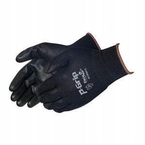 Liberty P-Grip Polyurethane Coated Nylon Shell Gloves - Gloves, 100% Black Nylon Shell, 13G, Size S - 4638BKS