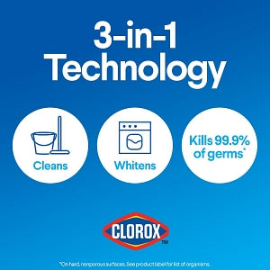 Clorox Bleach-Based Germicidal Cleaner - Clorox Ultra Bleach, Regular Concentrate, 30 oz. - 30768.00