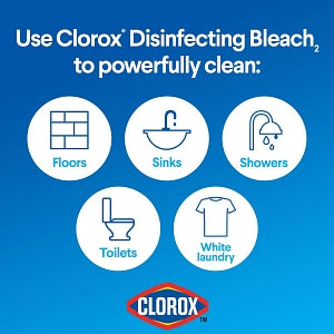 Clorox Bleach-Based Germicidal Cleaner - Clorox Ultra Bleach, Regular Concentrate, 30 oz. - 30768.00