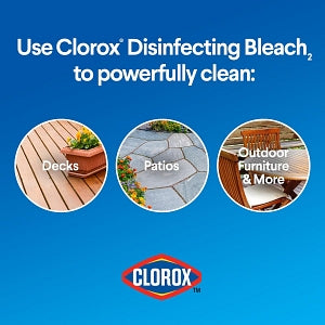 Clorox Bleach-Based Germicidal Cleaner - Clorox Ultra Bleach, Regular Concentrate, 30 oz. - 30768.00