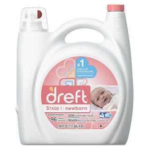 Procter & Gamble Dreft Ultra Laundry Detergent - DETERGENT, LIQUID, BABY PWDER SCENT, 150 OZ - PGC80377EA