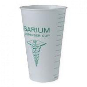 Dart Waxed Paper Barium Cups - Medical / Dental Barium Paper Cold Cup, 16 oz. - SCCRW16